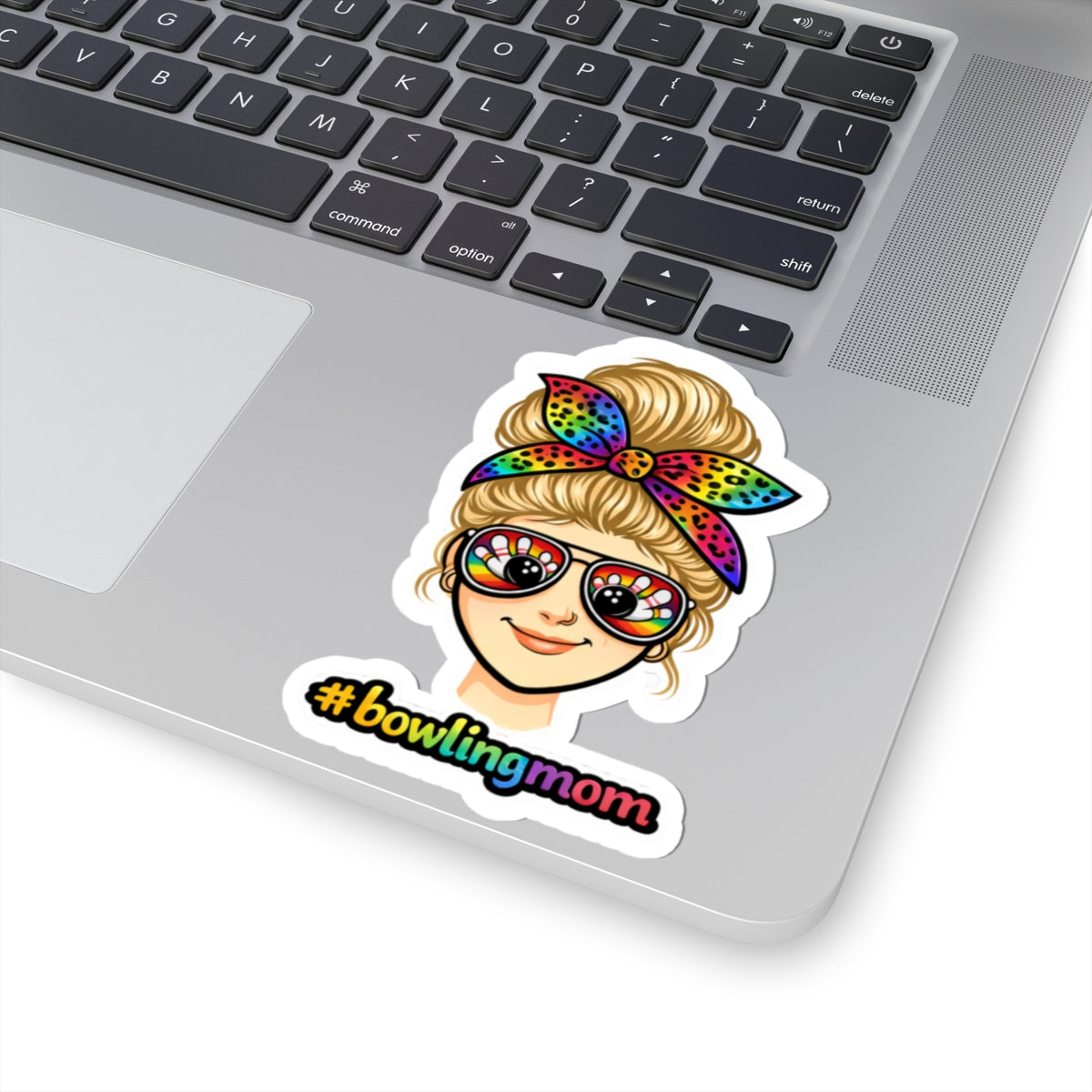 #Bowlingmom Sticker - Blonde
