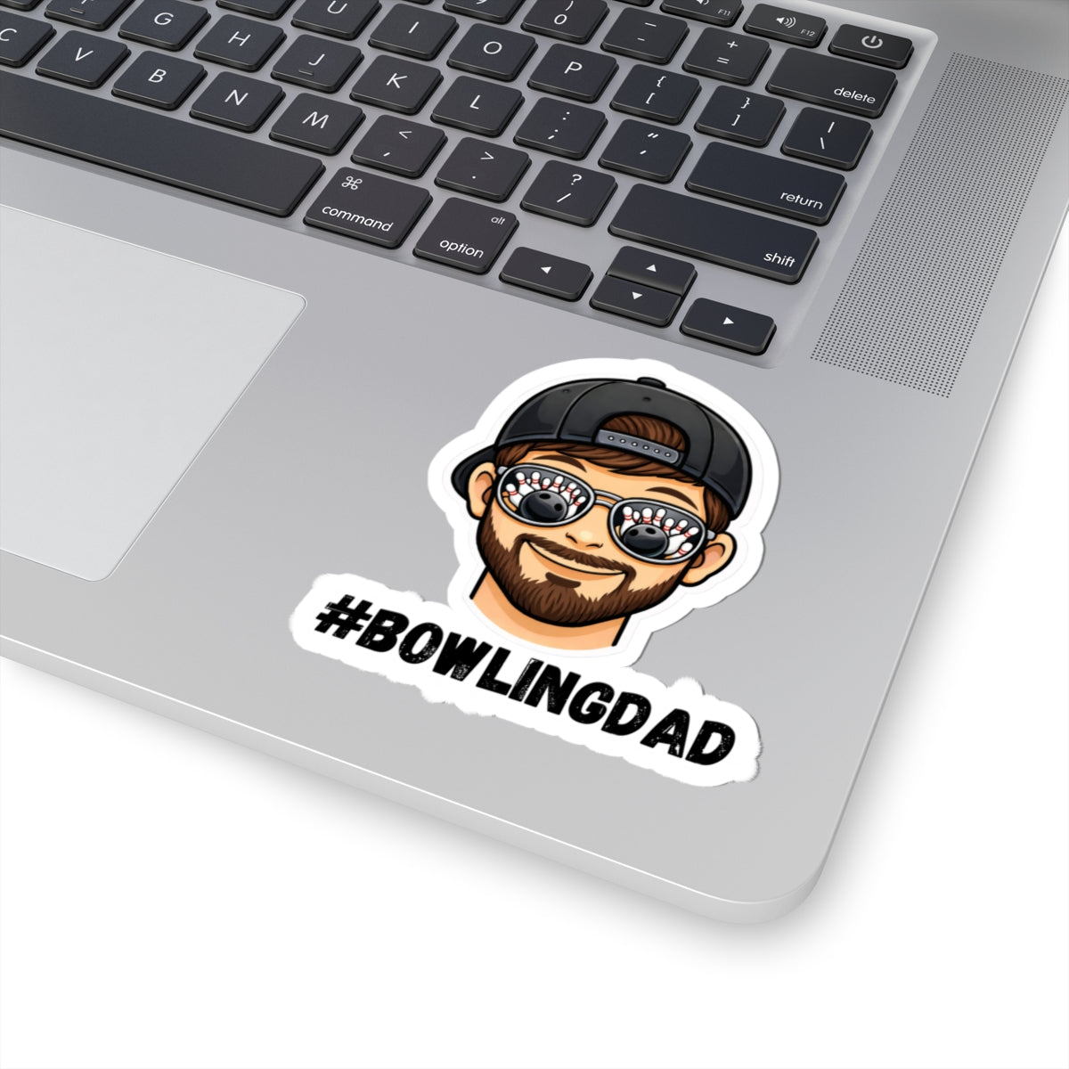 #Bowlingdad Sticker - beard
