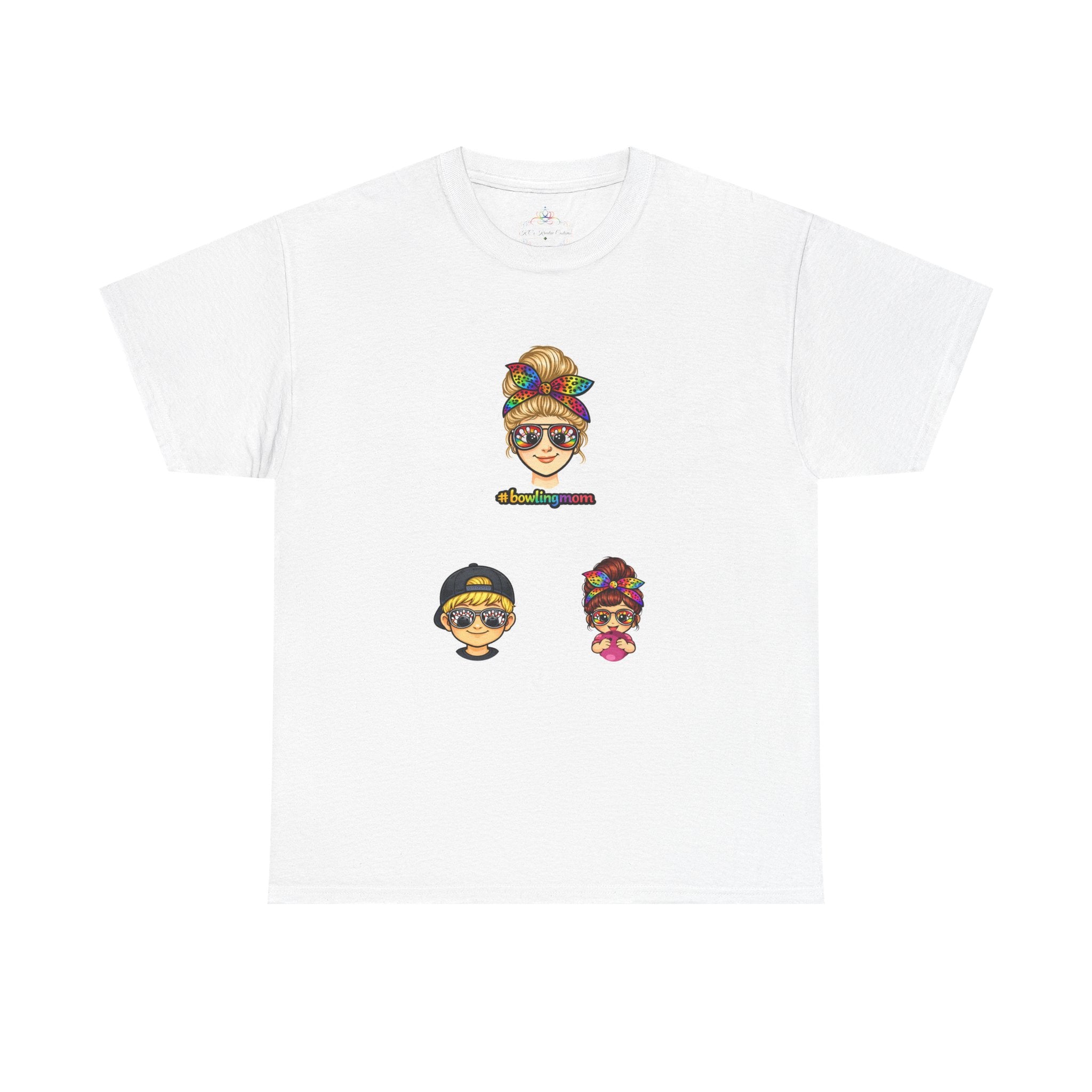 #bowlingmom customizable t-shirt